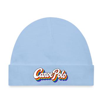 Canoe Polo - Kanupolo - Sport - Paddeln - Paddel - Baby Premium Organic Mütze - Hellblau - Vorne