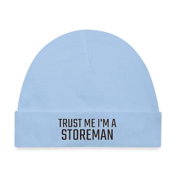 Storeman Trust Me - Baby Premium Organic Mütze - Hellblau - Vorne