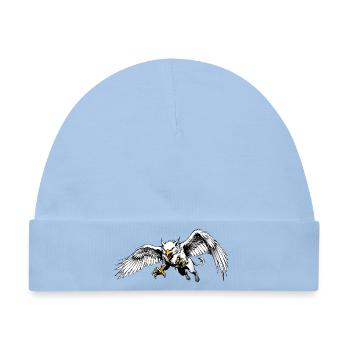 Rostocker Greif - Baby Premium Organic Mütze - Hellblau - Vorne