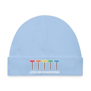 IT-Bereich Informatiker Programmierer IT-Spruch - Baby Premium Organic Mütze - Hellblau - Vorne