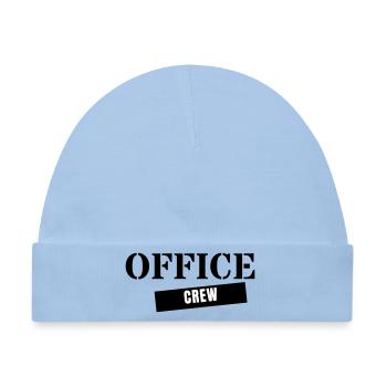 Office Crew - Büro Kollegen Team Betriebsfeier - Baby Premium Organic Mütze - Hellblau - Vorne