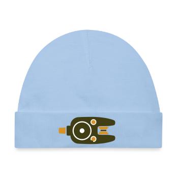 Bissanzeiger Angel Icon - Baby Premium Organic Mütze - Hellblau - Vorne