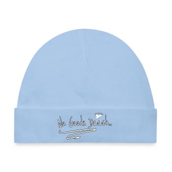 Nu Guudn Daach - Sächsisch - Dialekt - Baby Premium Organic Mütze - Hellblau - Vorne