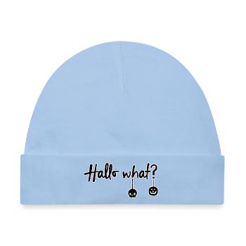 Halloween Ironisch - Baby Premium Organic Mütze - Hellblau - Vorne