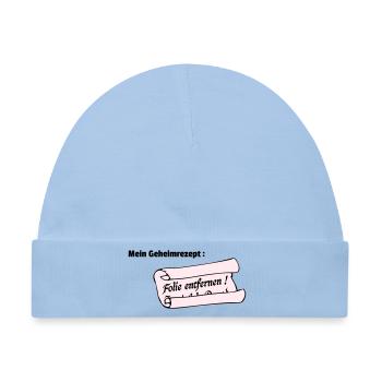 Geheimrezept - Baby Premium Organic Mütze - Hellblau - Vorne