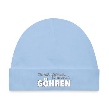 Therapie GÖHREN - Baby Premium Organic Mütze - Hellblau - Vorne