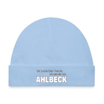 Therapie AHLBECK - Baby Premium Organic Mütze - Hellblau - Vorne