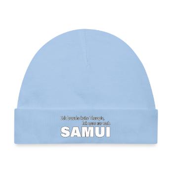 Therapie SAMUI - Baby Premium Organic Mütze - Hellblau - Vorne
