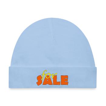 FOR SALE - Baby Premium Organic Mütze - Hellblau - Vorne