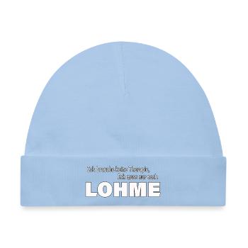 Therapie LOHME - Baby Premium Organic Mütze - Hellblau - Vorne