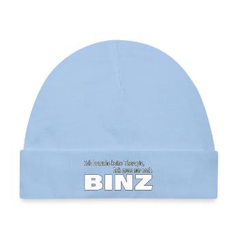 Therapie BINZ - Baby Premium Organic Mütze - Hellblau - Vorne