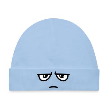 Not impressed - Baby Premium Organic Mütze - Hellblau - Vorne
