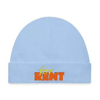 FOR RENT - Baby Premium Organic Mütze - Hellblau - Vorne