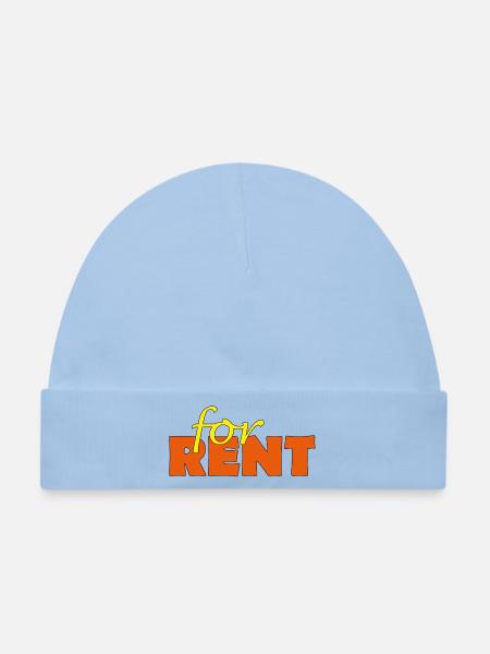 FOR RENT - Baby Premium Organic Mütze - Hellblau