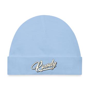 rowdy rüpel bandit gang dieb chaot bengel sohn - Baby Premium Organic Mütze - Hellblau - Vorne