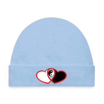 Beingungslose Liebe - Baby Premium Organic Mütze - Hellblau - Vorne