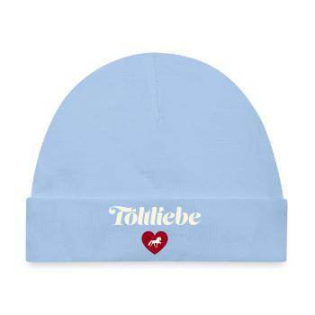 Islandpferd Tölt liebe - Baby Premium Organic Mütze - Hellblau - Vorne