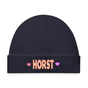 Horst - Baby Premium Organic Mütze - Navy - Vorne