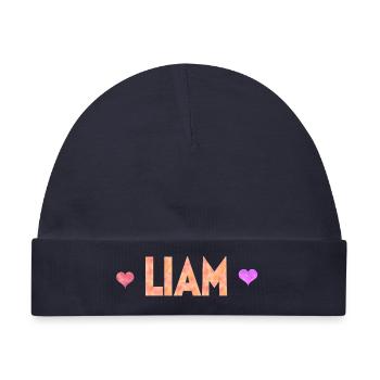 Liam - Baby Premium Organic Mütze - Navy - Vorne
