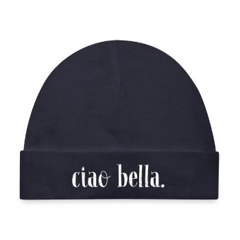 ciao bella - Baby Premium Organic Mütze - Navy - Vorne