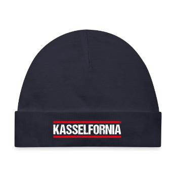 Kassel Kasselfornia - Baby Premium Organic Mütze - Navy - Vorne