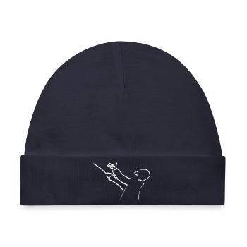 Dirigent - Baby Premium Organic Mütze - Navy - Vorne