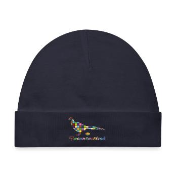 Fasantastisch Mosaik - Baby Premium Organic Mütze - Navy - Vorne