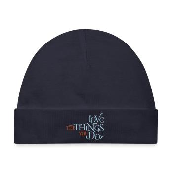 Motivation - Baby Premium Organic Mütze - Navy - Vorne