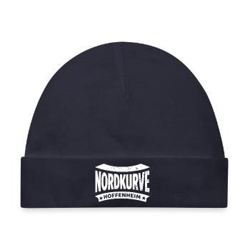 Hoffenheim Nordkurve Stadion Fan Tasse, Tasche  - Baby Premium Organic Mütze - Navy - Vorne