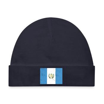 Flagge von Guatemala – Stolz von Mittelamerika - Baby Premium Organic Mütze - Navy - Vorne