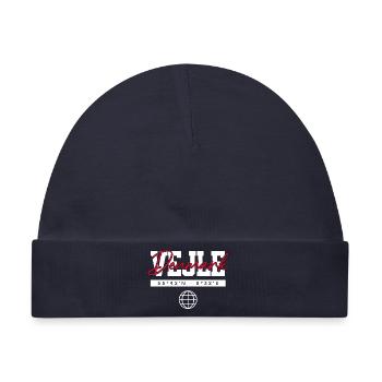 Vejle Dänemark Koordinaten Reise Souvenir - Baby Premium Organic Mütze - Navy - Vorne
