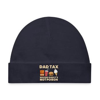 Dad Tax Making Sure It's Not Poison father's day - Baby Premium Organic Mütze - Navy - Vorne
