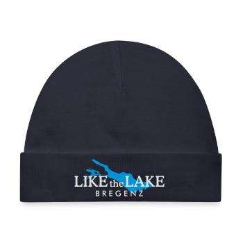 Bregenz Bodensee Design - Like the Lake - Baby Premium Organic Mütze - Navy - Vorne
