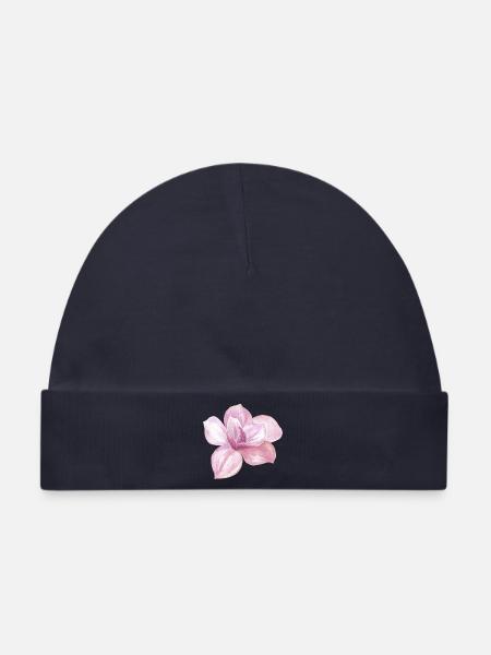 Blume - Baby Premium Organic Mütze - Navy