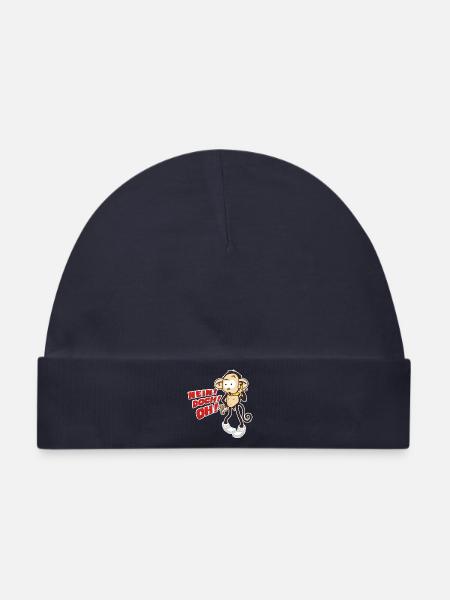 NEIN! DOCH! OH! Bananen! - Baby Premium Organic Mütze - Navy