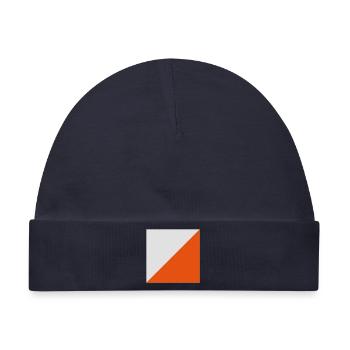 Orientierung Bildschirm - Baby Premium Organic Mütze - Navy - Vorne