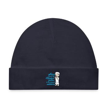 Muslim Islam - Baby Premium Organic Mütze - Navy - Vorne
