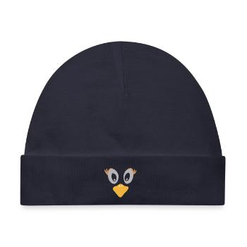 Kulleraugen Ente Cartoon Design - Baby Premium Organic Mütze - Navy - Vorne
