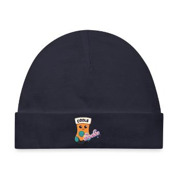 Coole Socke - Baby Premium Organic Mütze - Navy - Vorne