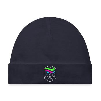 Aurora in the Forest - Baby Premium Organic Mütze - Navy - Vorne