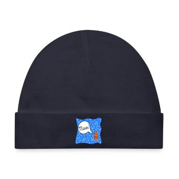 FRANZBRÖTCHEN KOSTÜM HAMBURG MOIN - Baby Premium Organic Mütze - Navy - Vorne