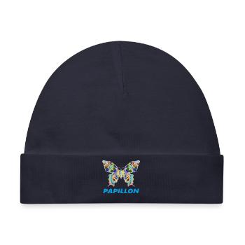 PAPILLON - Baby Premium Organic Mütze - Navy - Vorne