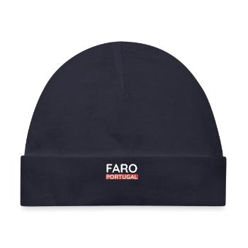 Faro Algarve Souvenir - Baby Premium Organic Mütze - Navy - Vorne
