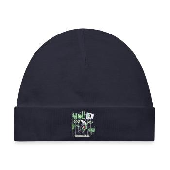 Fahrrad Park Tour - Baby Premium Organic Mütze - Navy - Vorne