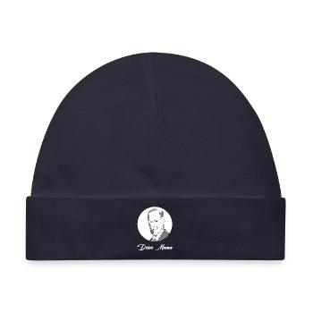 Deine Mama Freud - Baby Premium Organic Mütze - Navy - Vorne