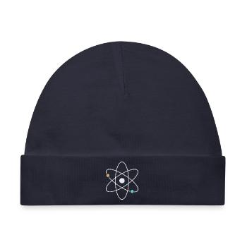 Atom Geometry – Die Ästhetik der Atomphysik - Baby Premium Organic Mütze - Navy - Vorne