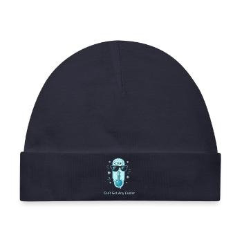 Absolute Zero — Can’t Get Any Cooler - Baby Premium Organic Mütze - Navy - Vorne