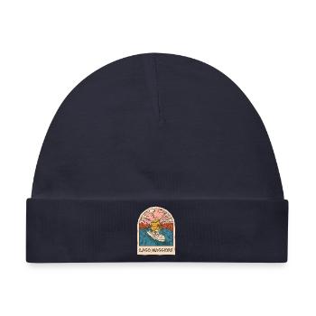 Lago Maggiore Urlaub Piemont Tessin Italien - Baby Premium Organic Mütze - Navy - Vorne