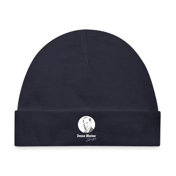 Deine Mutter Sigmund Freud - Baby Premium Organic Mütze - Navy - Vorne