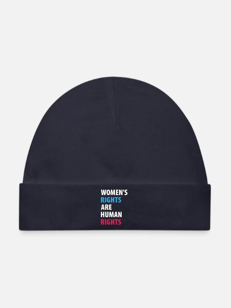 Frauenrechte sind Menschenrechte - Baby Premium Organic Mütze - Navy
